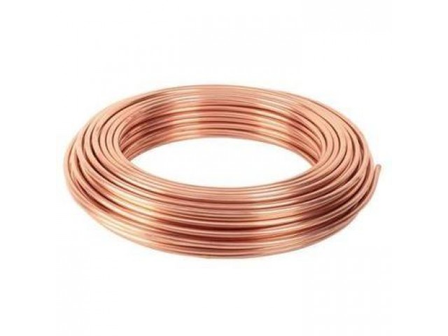 Труба медная отожженная 15х1,0 Halcor (бухта 15 м)