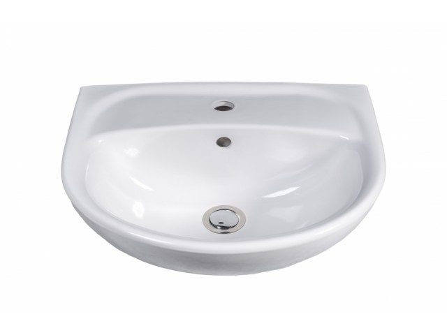Умывальник с пьедесталом 50 Универсал Катунь с отверстием