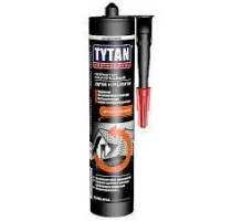 Герметик TYTAN Professional каучуковый кровельный красный 310 мл 1уп.=12шт 