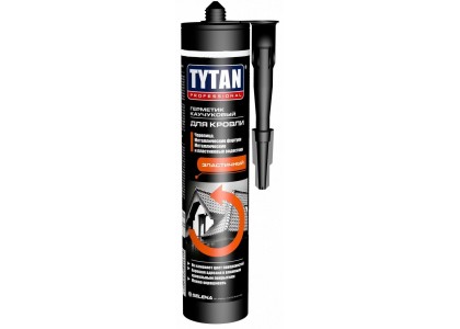 Герметик TYTAN Professional каучуковый кровельный черный 310 мл