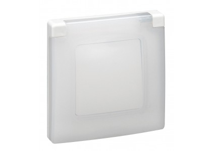 Рамка 1-местная белый IP 44 ETIKA 672550