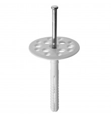 Дюбель для теплоизоляции 10х300 металлический стержень+термоголовка