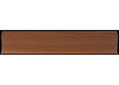 Плинтус ПВХ Line Plast L032 Палисандр L=2,2м  мягк.к (1 уп-40 шт)