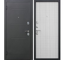 Дверь металлическая Гарда Муар 7,5 см белый ясень 860х2050 правая