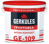 Грунтовка Геркулес GE-109 Бетонконтакт 7 кг (ведро)