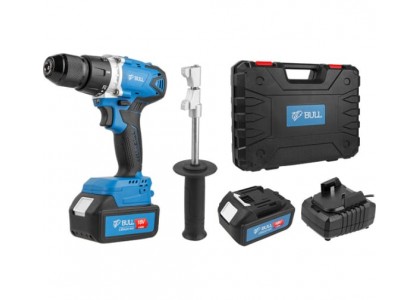 Дрель-шуруповерт АКБ BULL SR 1802 бесщеточный 18 В