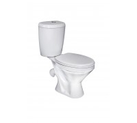 Унитаз-компакт Универсал Бия (унитаз, бачок УНИ боковой подвод, арматура WC6050MN, сидение)