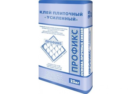 Клей Профикс Усиленный 25 кг для плитки (48)