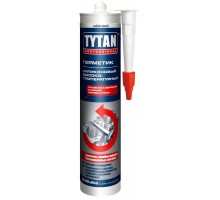 Герметик TYTAN Professional силиконовый высокотемпературный красный 280 мл