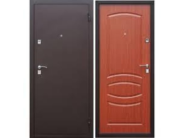 Дверь мет. Стройгост 7-1 (960х2060 левая) металл/металл