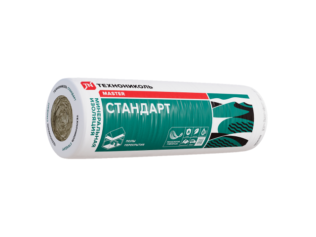 Утеплитель Технониколь 40 RN Стандарт Рулон 6150х1220х50 мм (0,75 м3 /упак) (2 мата)