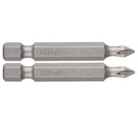 Биты крестовые PH1 х 50 мм, 2 шт, Зубр