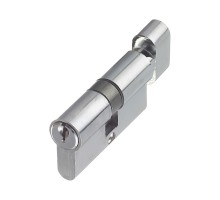 Ключевой цилиндр PALIDORE 60РС ключ/завертка хром