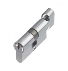 Ключевой цилиндр Palidore 60РС ключ/завертка хром