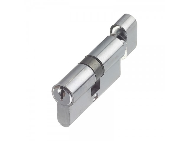 Ключевой цилиндр PALIDORE 60РС ключ/завертка хром
