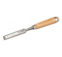 Стамеска-долото 22 мм, деревянная ручка, Cr-V, Зубр