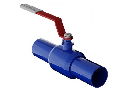 Кран шаровый под приварку ДУ25 полный проход РУ40 11с67п