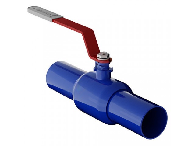 Кран шаровый под приварку ДУ25 полный проход РУ40 11с67п