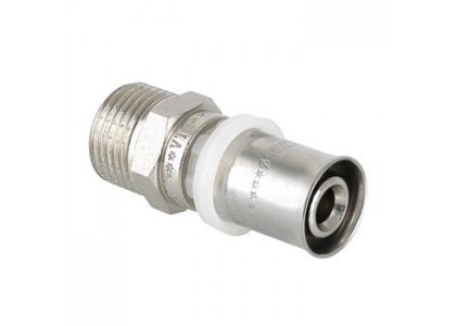 Соединение мет/пл пресс 16х1/2 НР VALTEC (VTm.201.N.001604)
