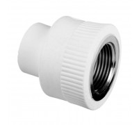 Муфта полипропиленовая PP-R комб. D25x1 ВР