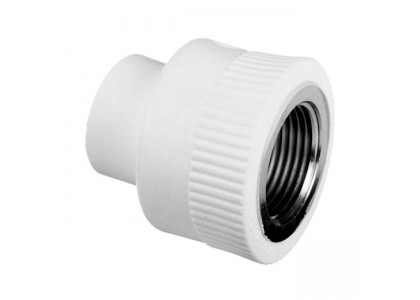 Муфта полипропиленовая PP-R комб. D25x1 ВР