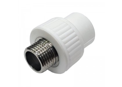 Муфта полипропиленовая PP-R комб. D25x1 НР