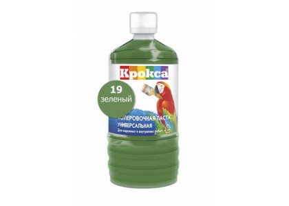 Паста колеровочная Крокса 19 зеленый 0,1 л