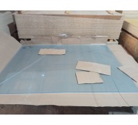 ОРГСТЕКЛО прозрачное 8мм (2,04х1,53) -1,87 к продаже ,трещина по углу 