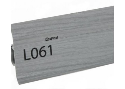 Заглушка торцевая Line Plast  L061 Серый дуб правая (1 уп-50 шт)