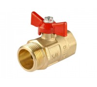 Кран шаровой Галлоп Практик 131 0103255 ДУ20 ВР/НР бабочка