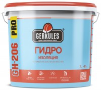 Гидроизоляция Геркулес GH-206 PRO 7 кг эластичная (ведро)