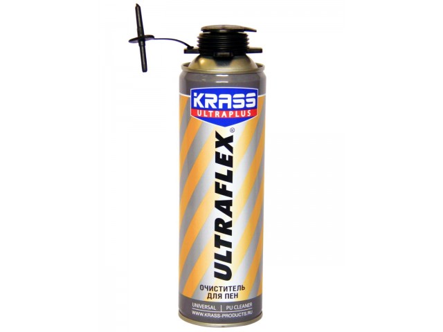 Очиститель монтажной пены KRASS Ultraflex  (500мл) 