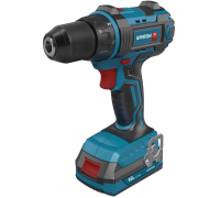 Дрель-шуруповерт Кратон BCD18-OFA SET 2х2А/ч, 18В, 0-450/0-1750об/мин, 50Нм,  кейс