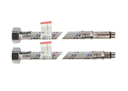 Подводка гибкая к смесителю  0,4 м Profline (F1/2*M10) пара