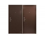 Дверь металлическая Тайга 7 см мет/мет 860х2050 правая