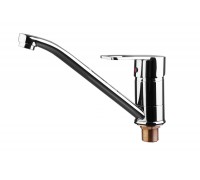 Смеситель для кухни MIRA излив 24см картридж 40мм крепление под шпильку без подводки латунь М5001