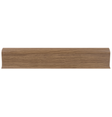 Плинтус ПВХ Line Plast L013 Дуб темный L=2,5м  мягк.к (1 уп-40 шт)