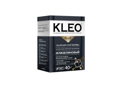 Клей KLEO EXTRA PLUS для флизелиновых обоев 240 гр 40 м2