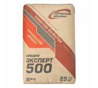 Цемент Топкинский Эксперт 500 ЦЕМ I 42,5 Б* мешок 25кг (64)