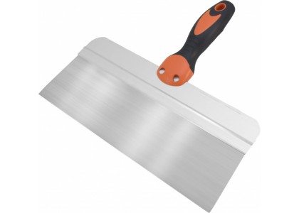 Шпатель фасадный 250 мм нержавеющий, двухкомпонентная ручка