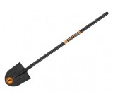 Лопата штыковая с ребрами жесткости, с удлиненным деревянным черенком 1440 мм, Finland 1508-Ч