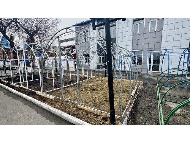 Теплица Народная 6х3х2,1м Фермер, оцинкованная, 2 двери