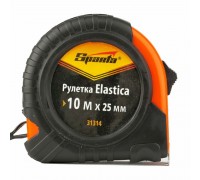 Рулетка 10 м х 25 мм Sparta Elastica обрезиненный корпус