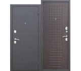 Дверь входная металлическая Гарда Муар 8 мм (6 см) венге 860х2050 левая