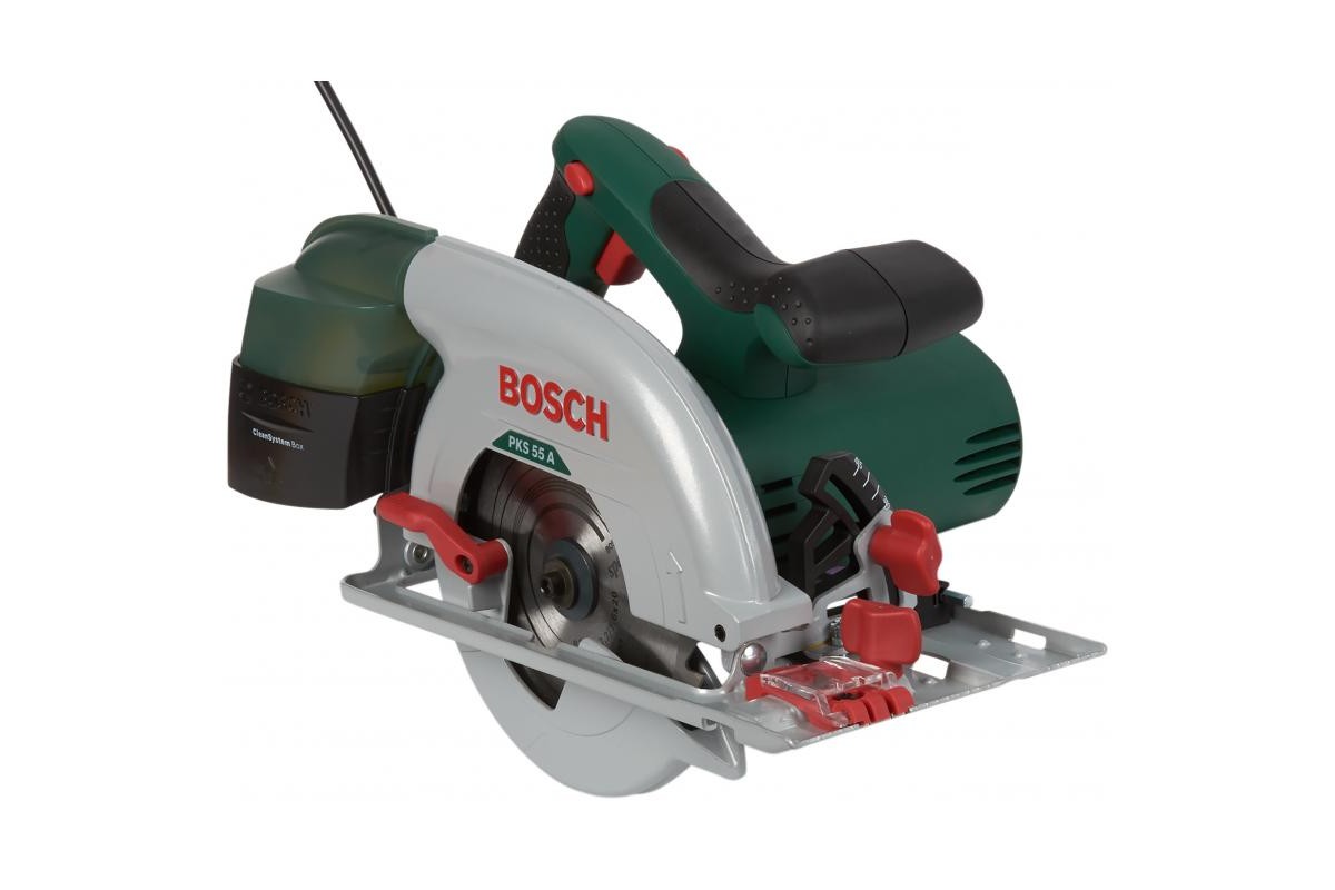 Пила дисковая Bosch РKS 55А, 1200 Вт, 160 х 20 мм, 55 мм