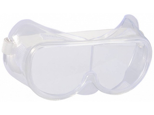 Очки защитные с прямой вентиляцией, линза ПВХ, Stayer 