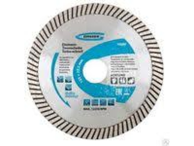 Круг алмазный 115 х 22,2 мм, турбо, сухой рез Gross