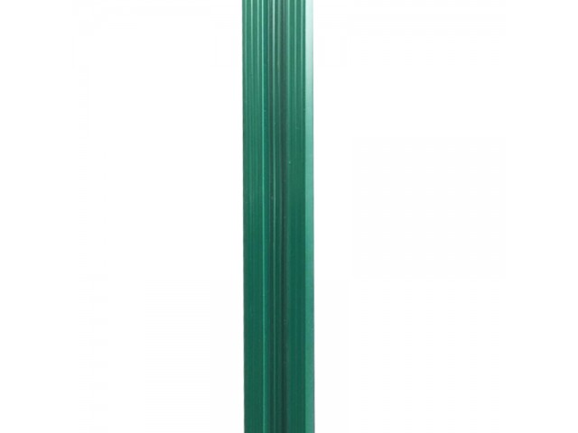 Евроштакетник фигурный ШЗ-70 металлический  зеленый мох