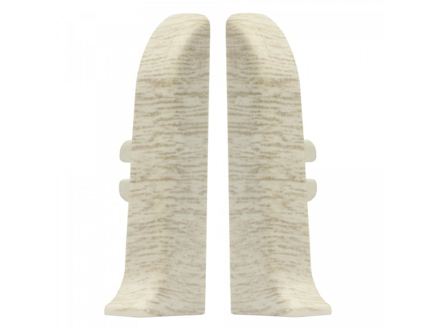 Заглушка торцевая Line Plast  L006 Дуб молочный левая (1 уп-50 шт)