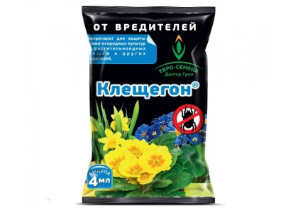 Клещегон от клещей, тли, триспы 4мл
